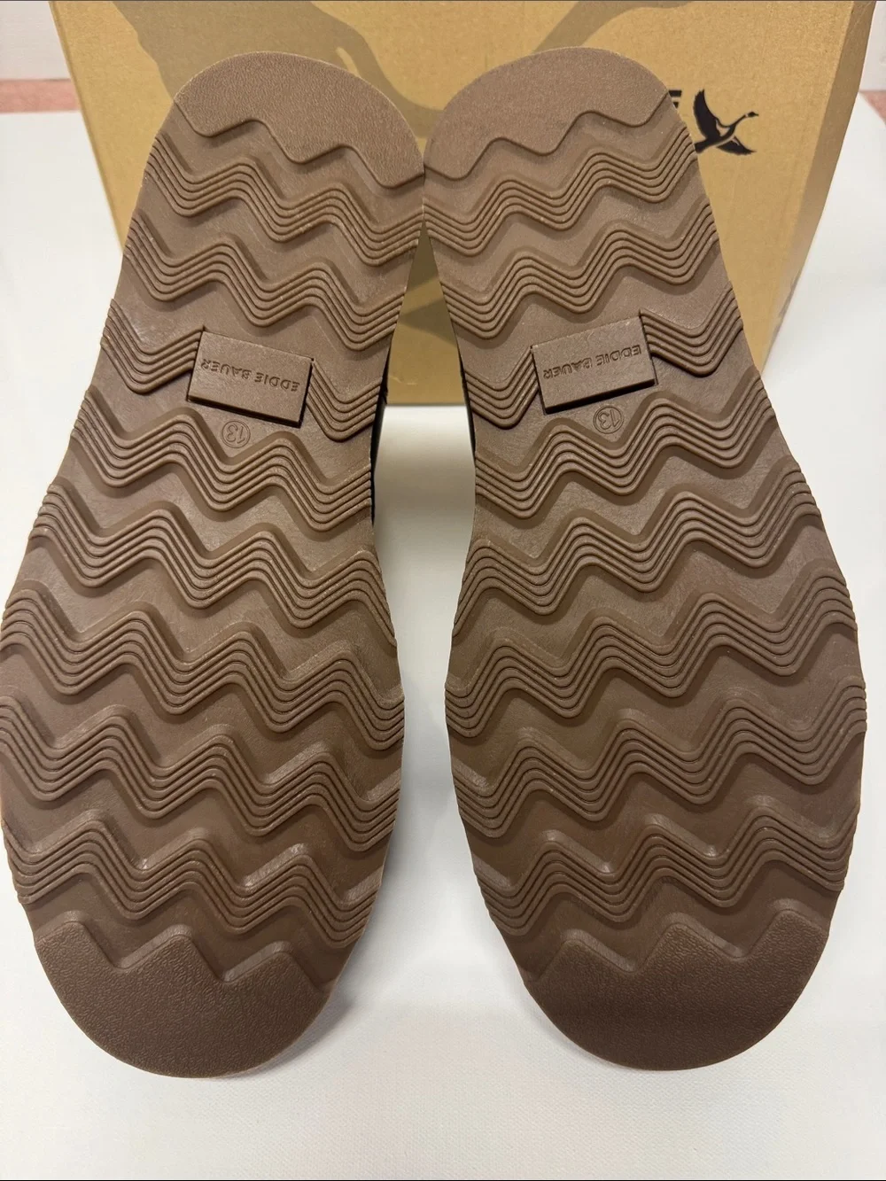 Brown Chelsea Boots Mens 13 Eddie Bauer